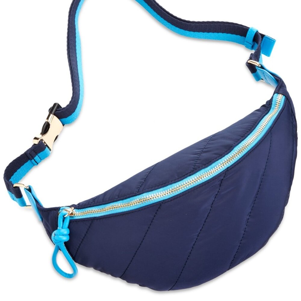 ON 34TH Nylon Belt Bag, Created For Macy's In Blue Notte